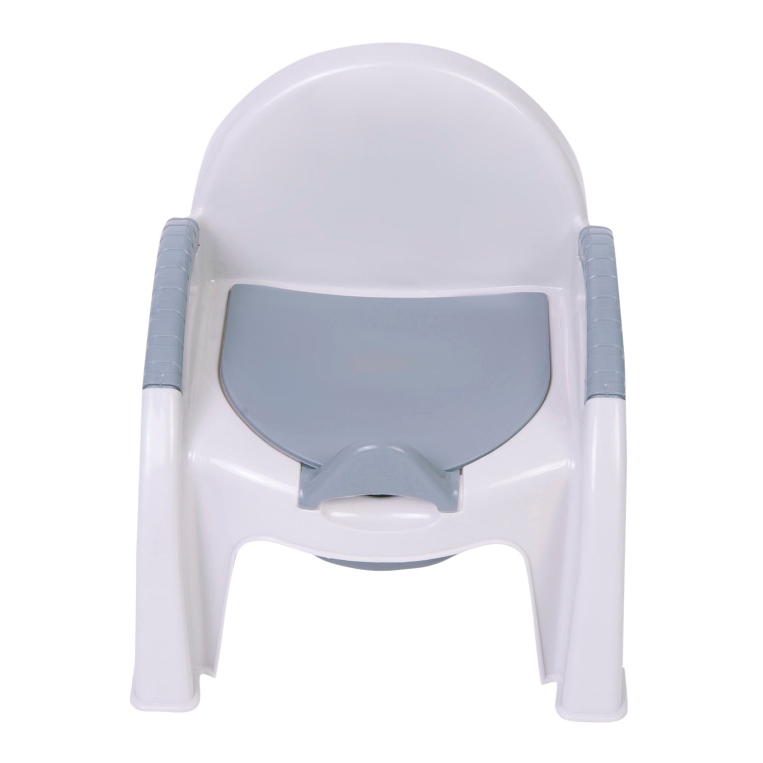 Baby Moo Potty Chair Handle & Detachable Lid For Toilet Training Grey