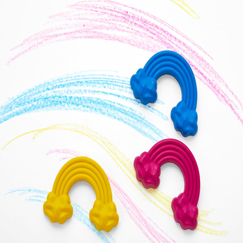 Set Of 3 Rainbow Crayons