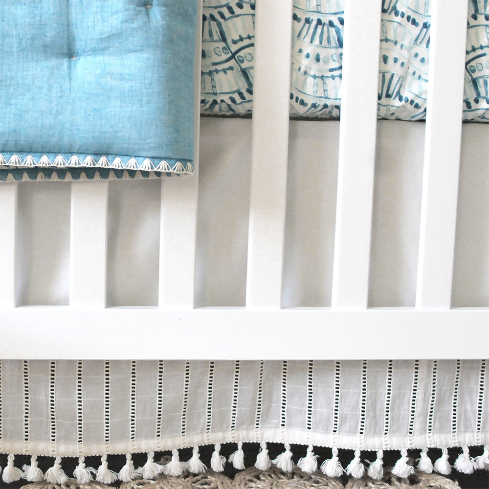 Crane Baby Bed Skirt