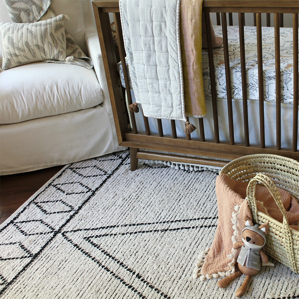 Crane Baby Ezra Collection Crib Sheet Woodland