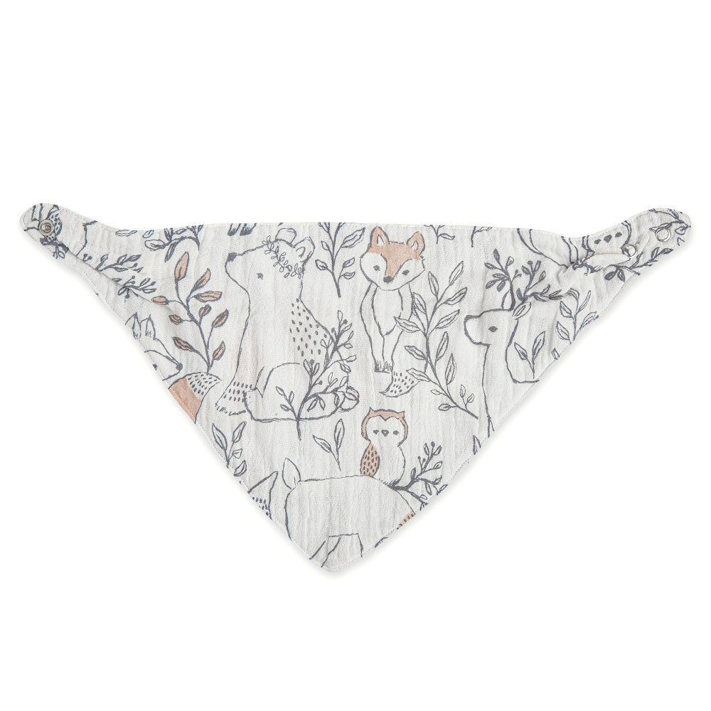 Crane Baby Ezra Collection Bandana Bib Set