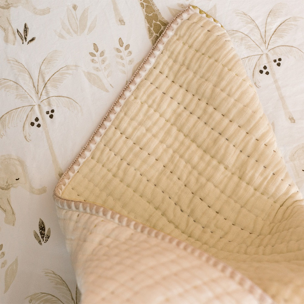Crane Baby Kendi Collection Quilted Blanket