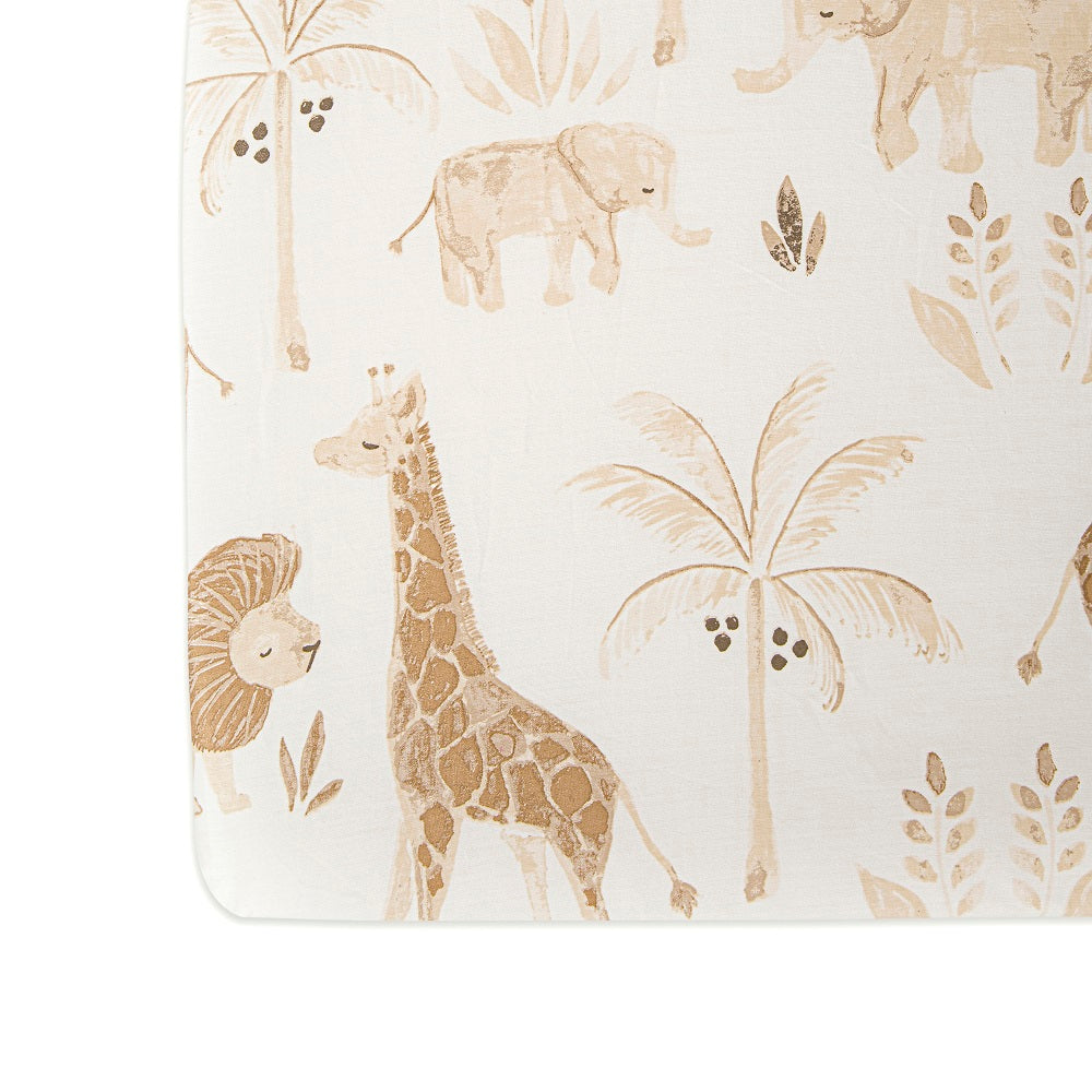 Crane Baby Kendi Collection Crib Sheet Animal