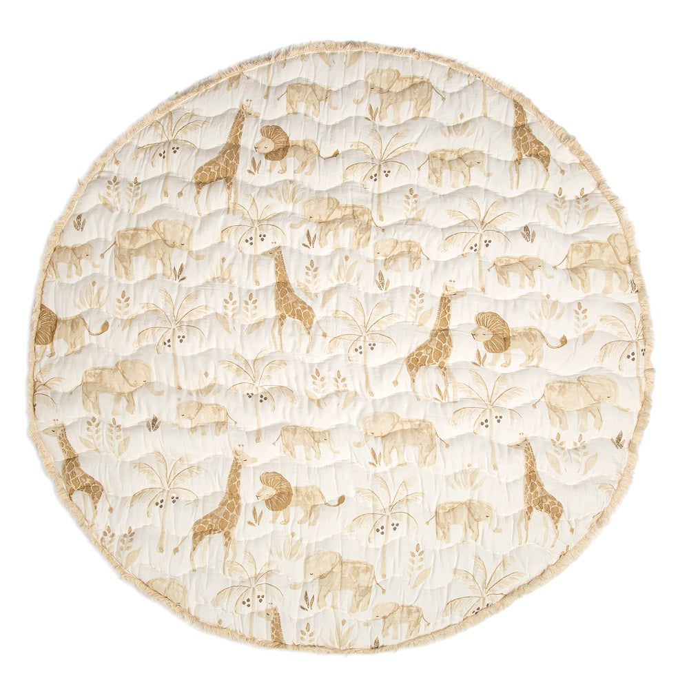 Crane Baby Kendi Collection Quilted Playmat