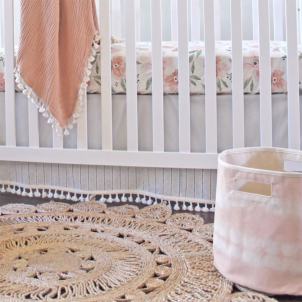 Crane Baby Parker Collection Crib Sheet Floral