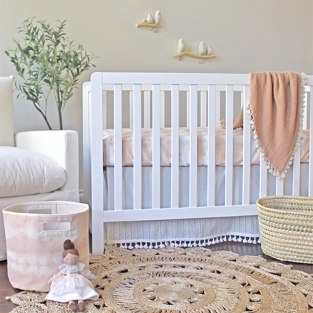 Crane Baby Parker Collection Crib Sheet Tie-Dye