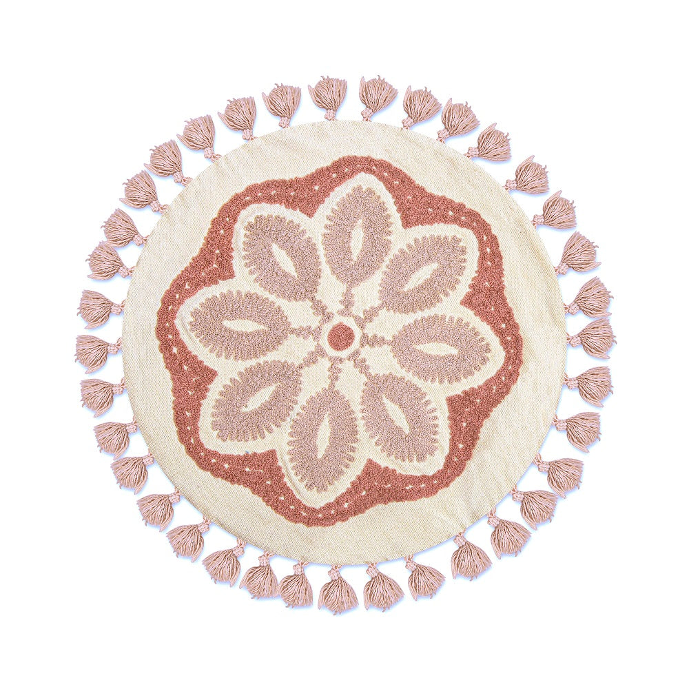 Crane Baby Parker Collection Mandala Pillow