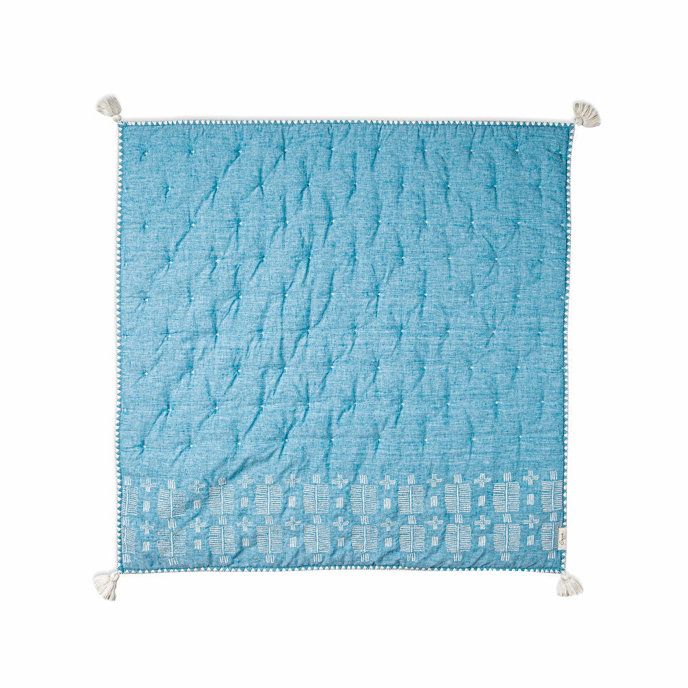 Crane Baby Caspian Collection Quilted Blanket