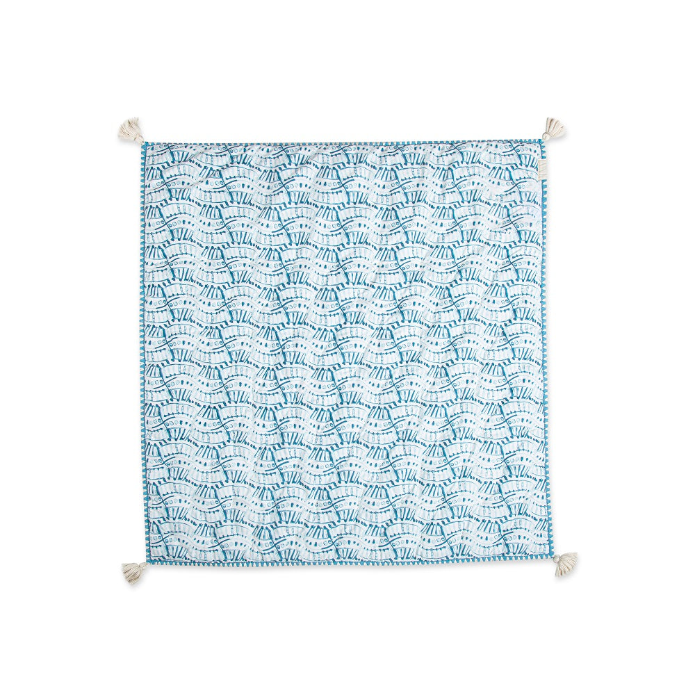 Crane Baby Caspian Collection Quilted Blanket