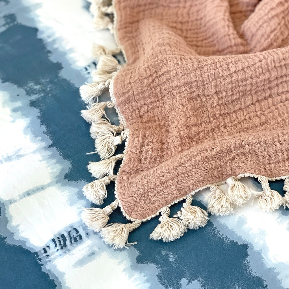 Crane Baby Caspian Collection Crib Sheet Tie-Dye