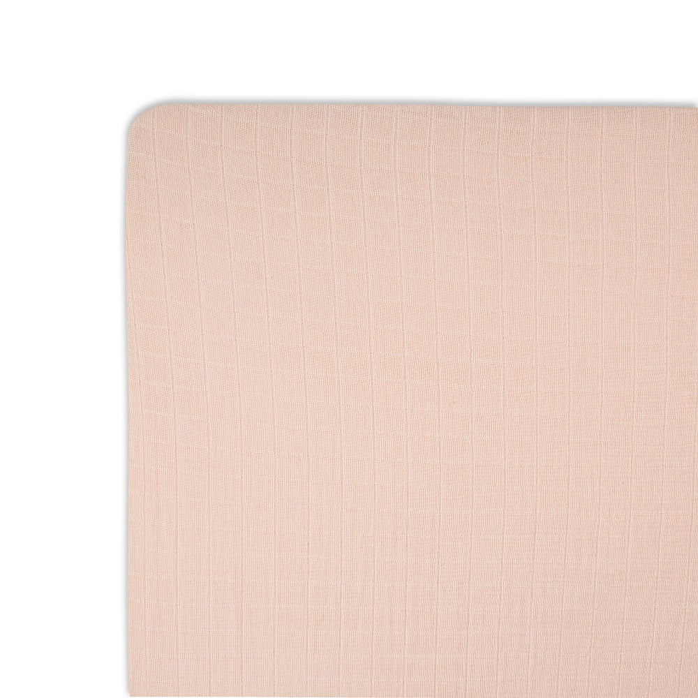 Crane Baby Muslin Crib Fitted Sheet - Desert Rose