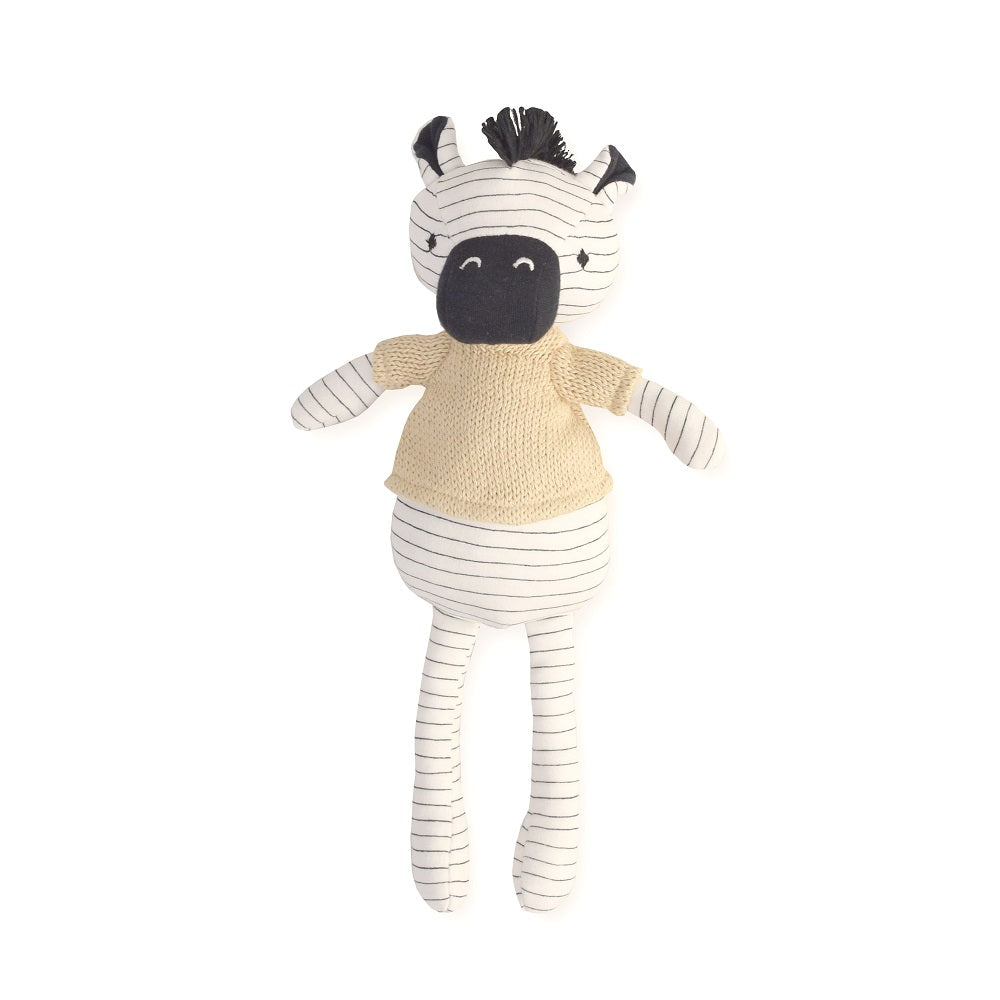 Crane Baby Zulu ZebraPlush Toy