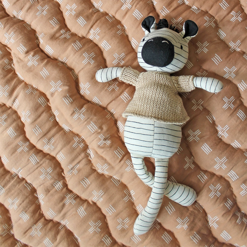 Crane Baby Zulu ZebraPlush Toy