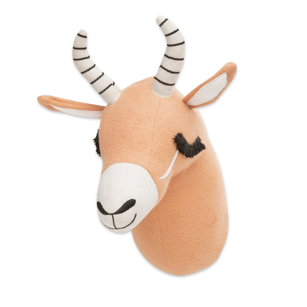 Crane Baby Antelope Plush Head Wall Décor