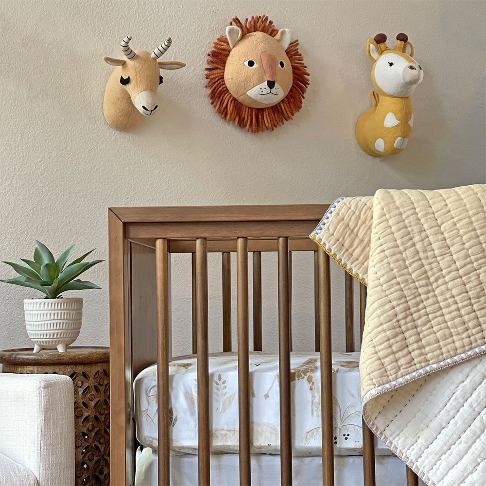 Crane Baby Giraffe Plush Head Wall Décor