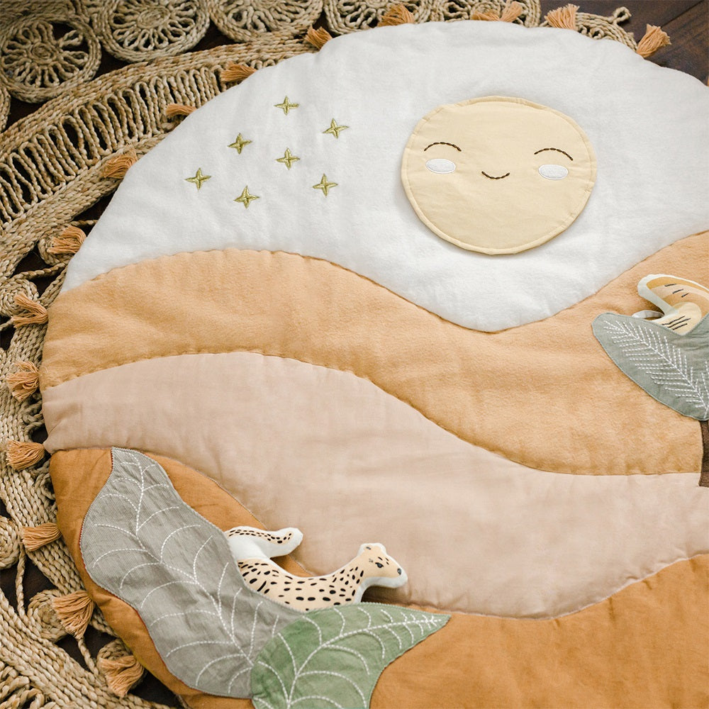 Crane Baby Desert Sunset Activity Mat