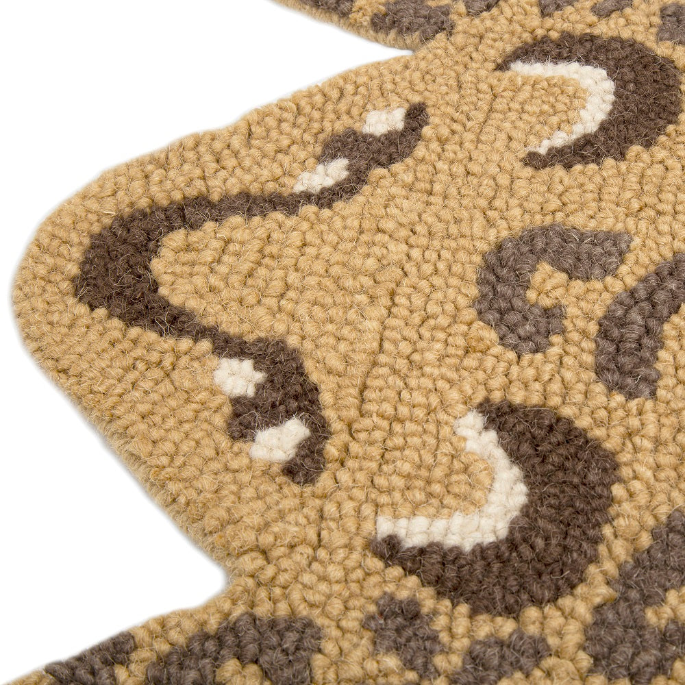 Crane Baby Leopard Shape Rug