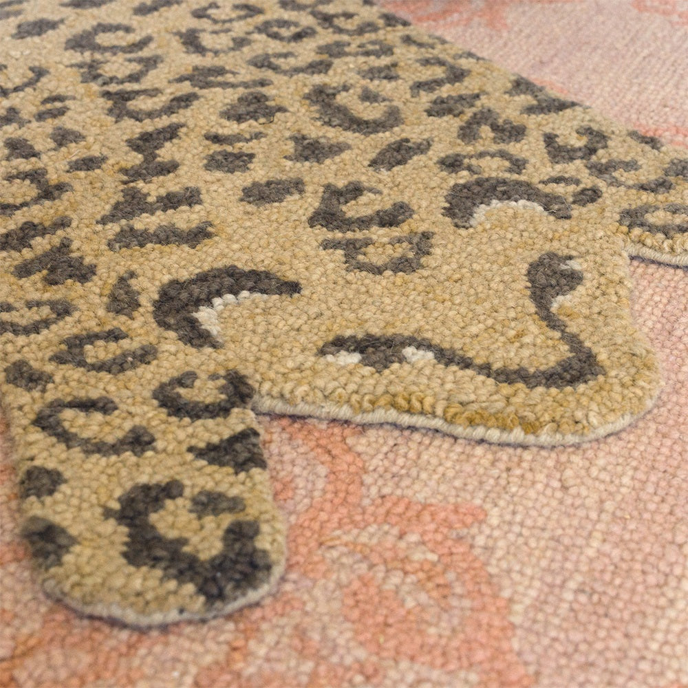 Crane Baby Leopard Shape Rug