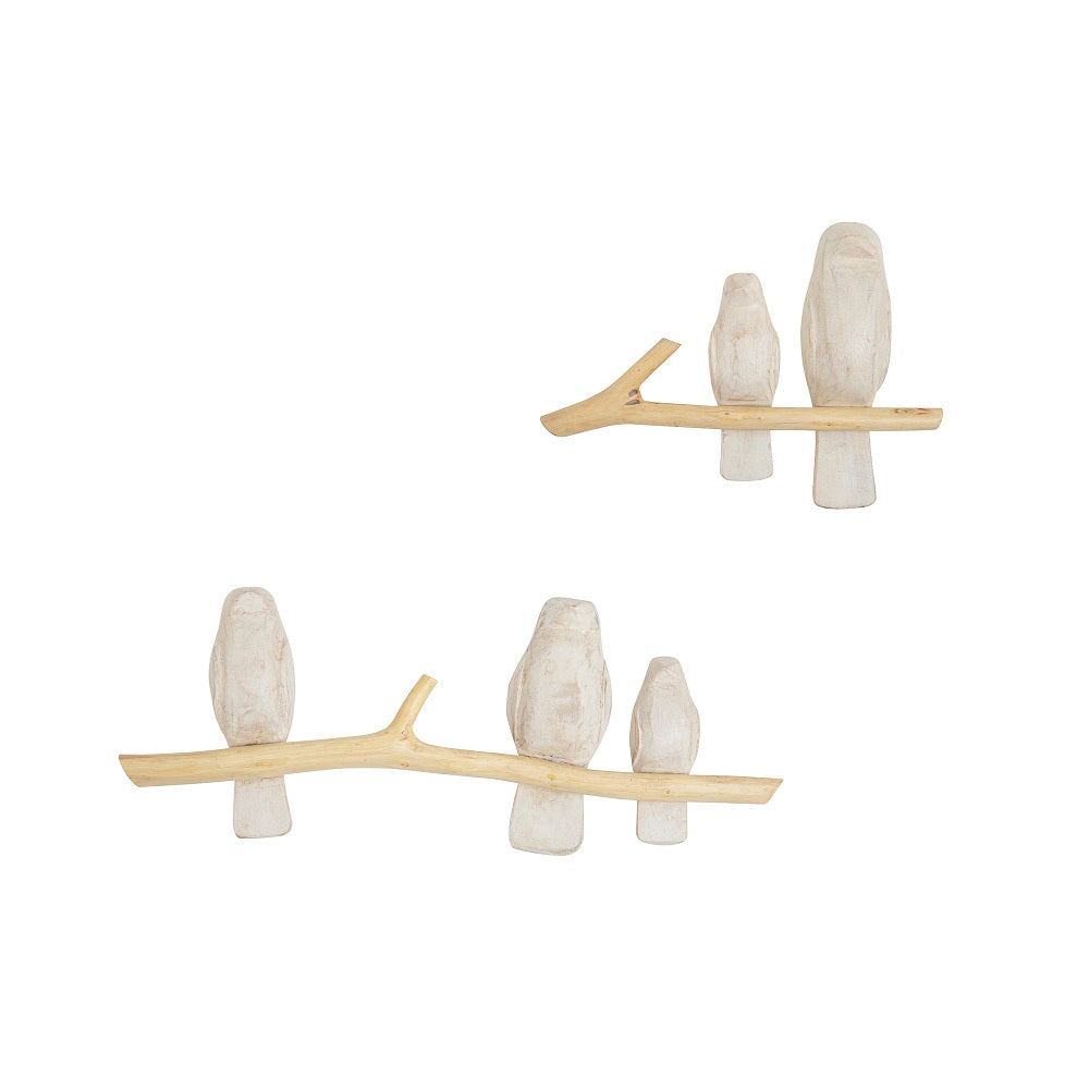 Crane Baby Perch Wall Décor