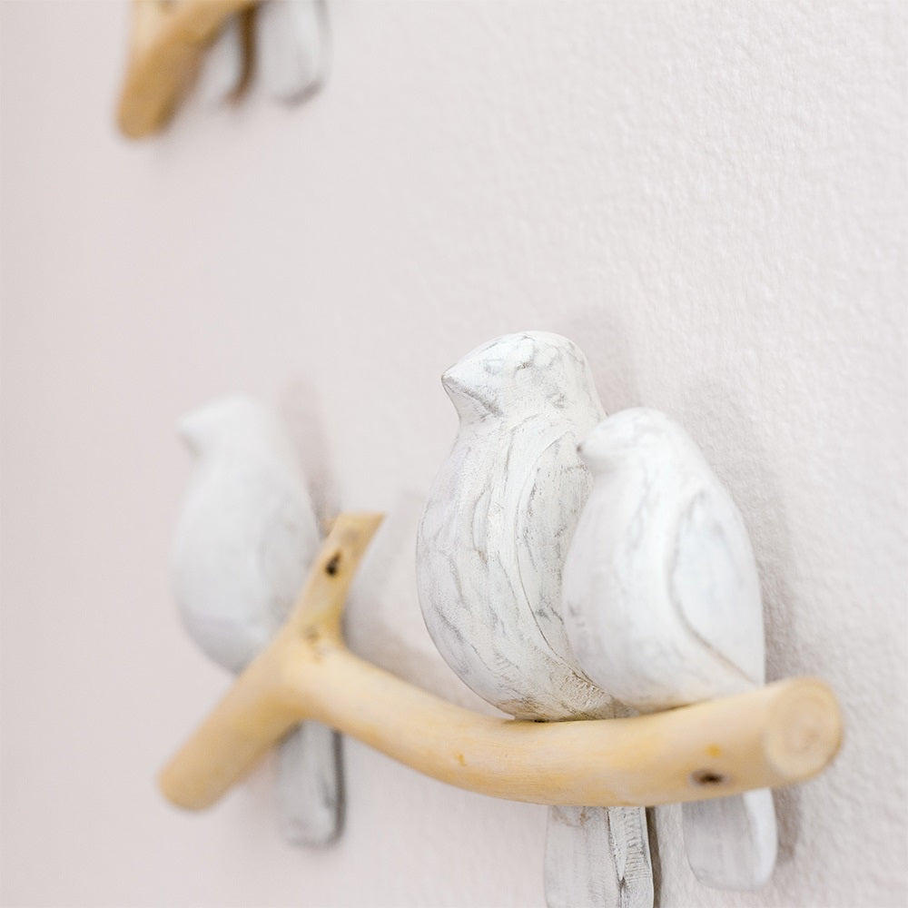 Crane Baby Perch Wall Décor