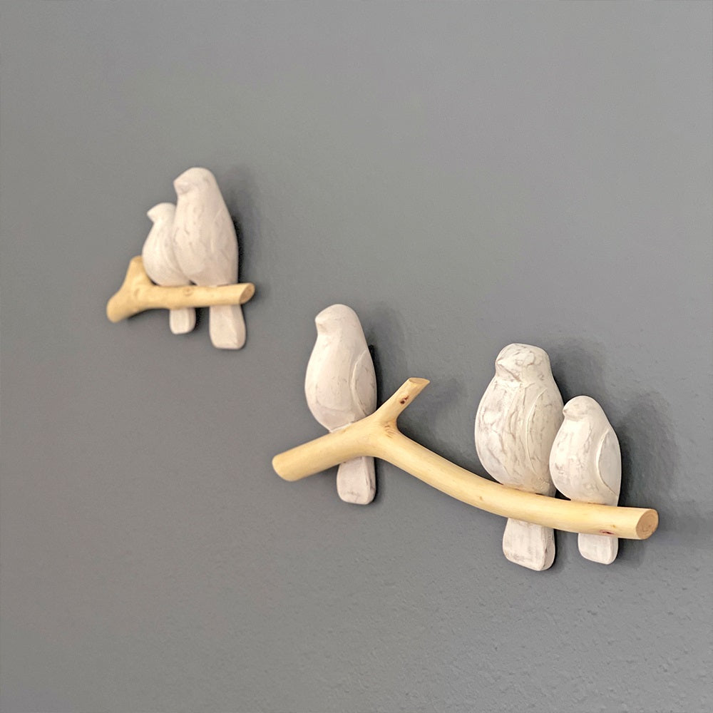 Crane Baby Perch Wall Décor