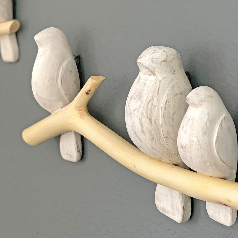 Crane Baby Perch Wall Décor