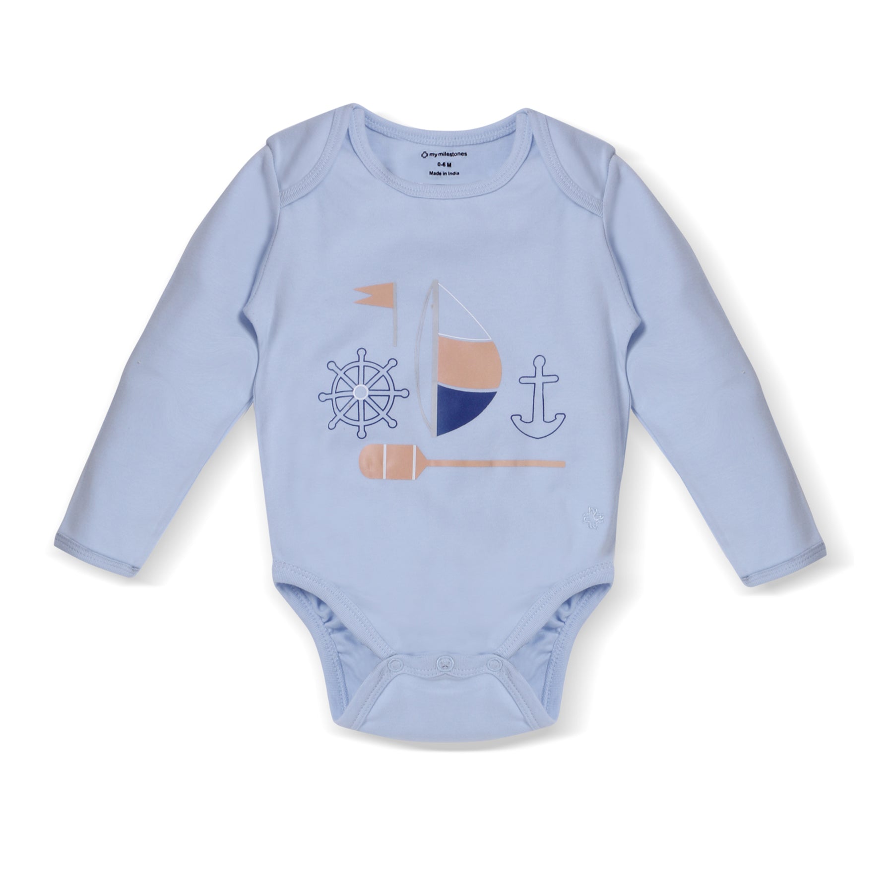 My Milestones Love Bundle Infant Gift Set A - 6pcs - Blue