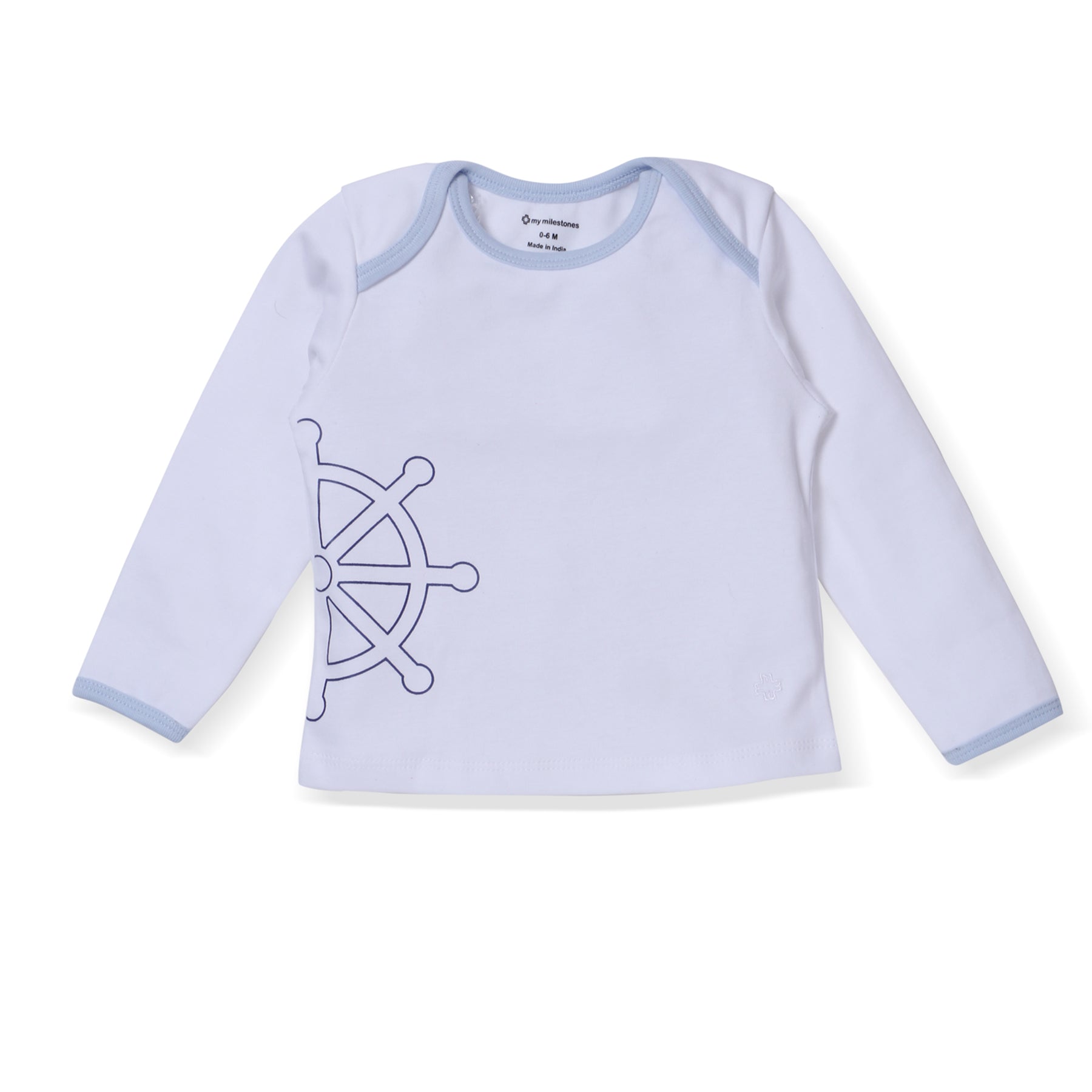 My Milestones Love Bundle Infant Gift Set B - 6 pcs - Blue