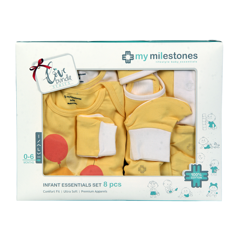 Infant Essentials Gift Set Yellow, Set of – Buy Now at My Baby