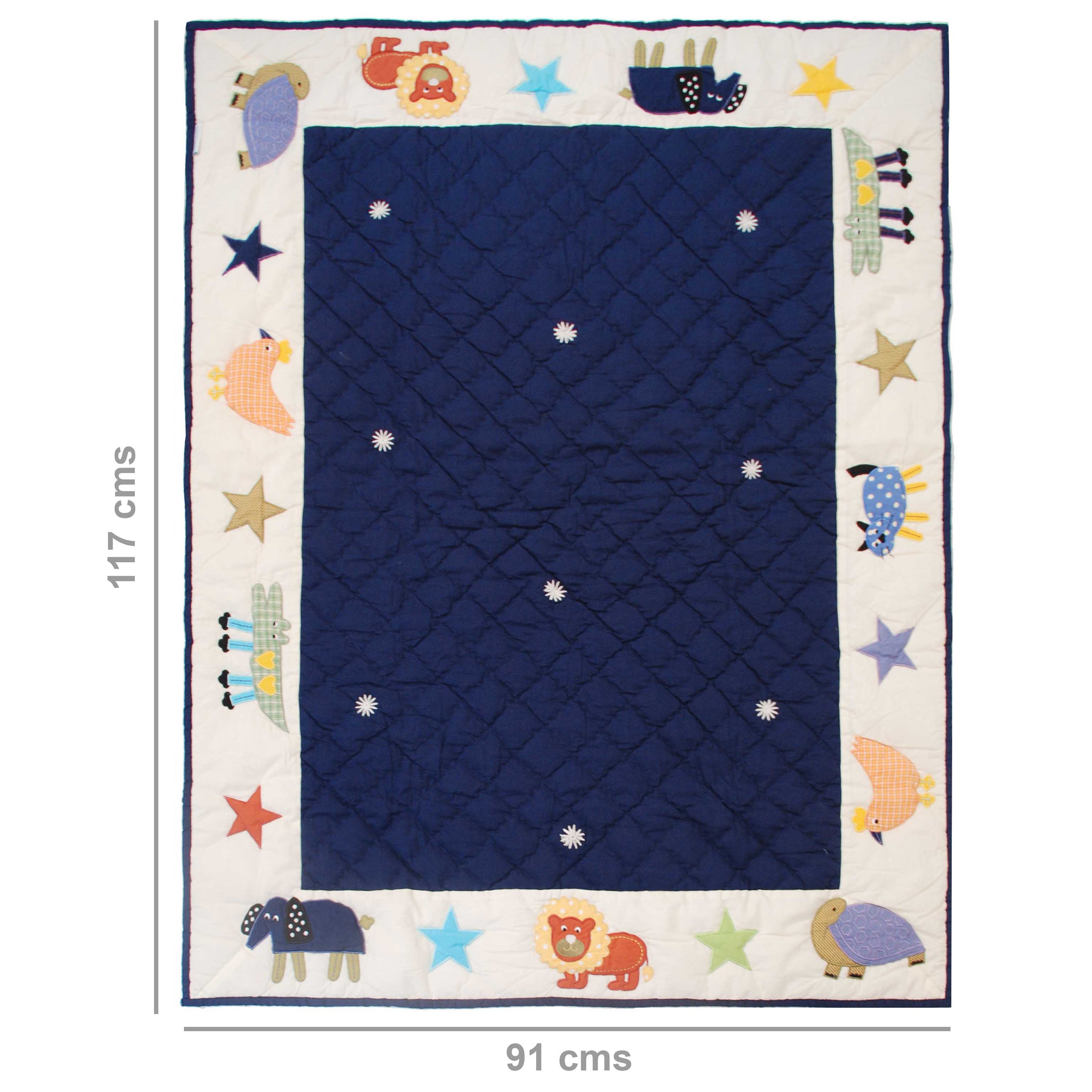 Abracadabra Baby Quilt - Crocodile