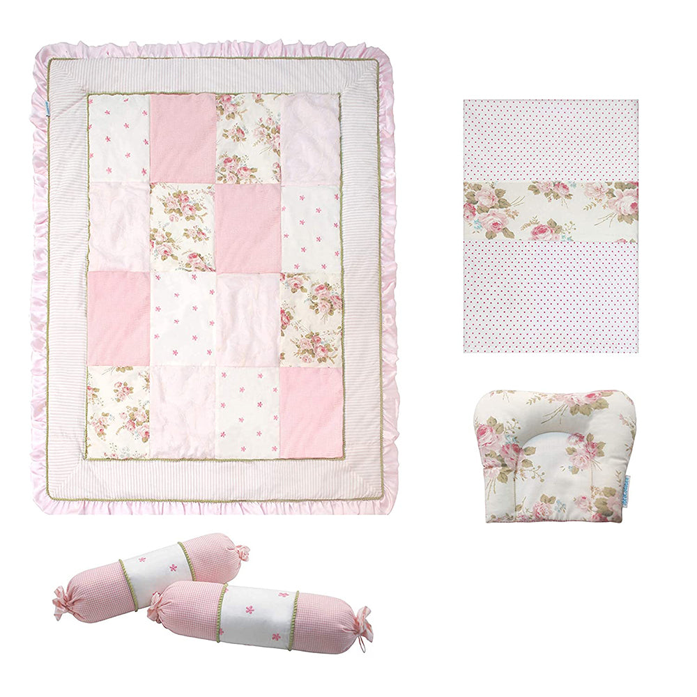 Abracadabra 6 Piece Cot Bedding Set - Vintage