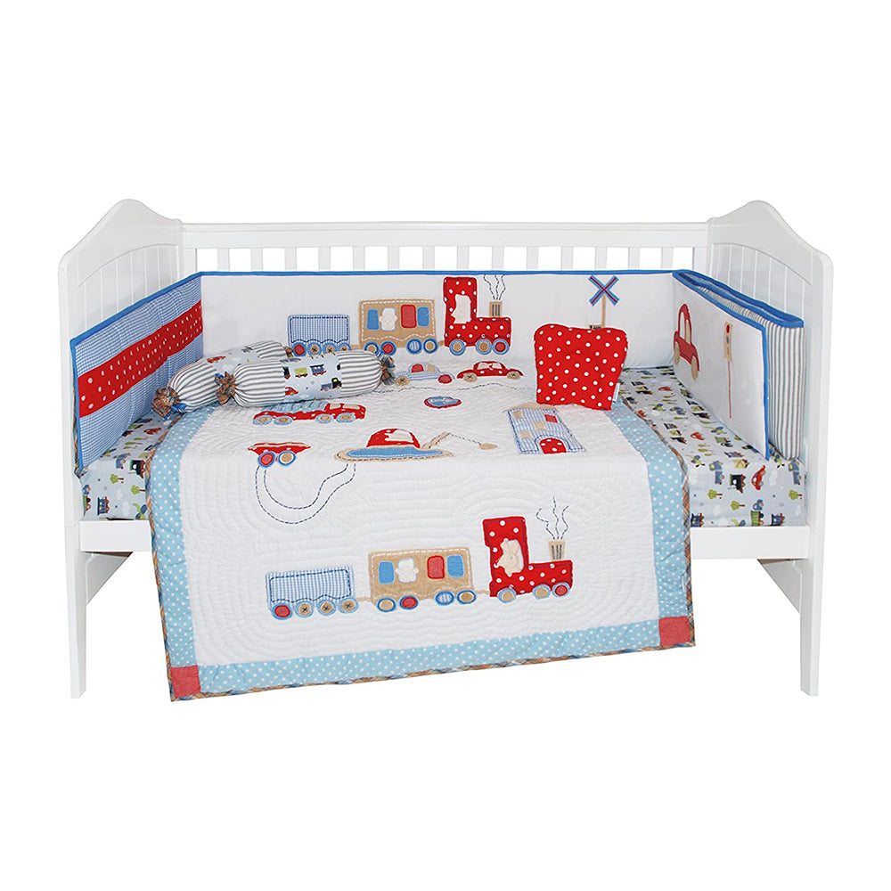 Abracadabra 6 Piece Cot Bedding Set - Transport