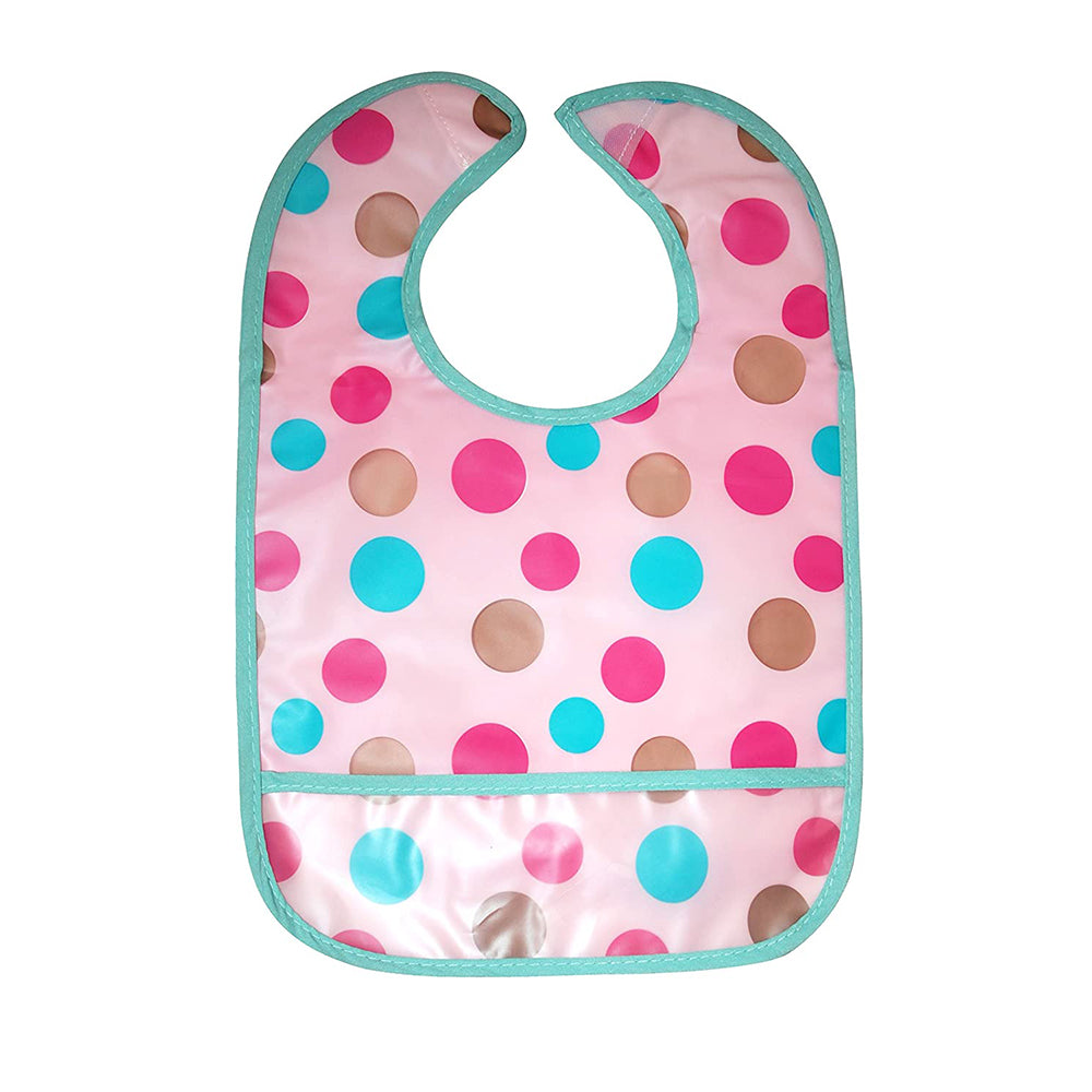 Abracadabra Vinyl Bibs (Set of 5) - Pink