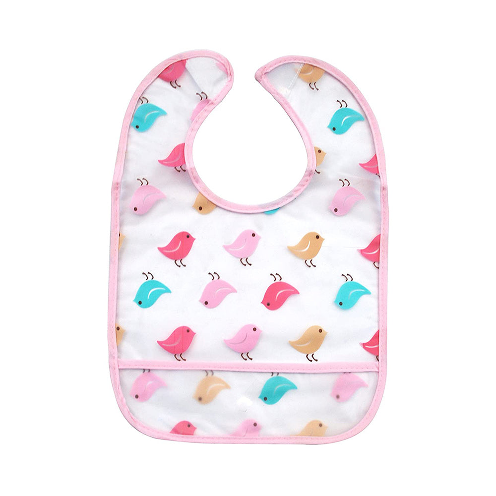 Abracadabra Vinyl Bibs (Set of 5) - Pink