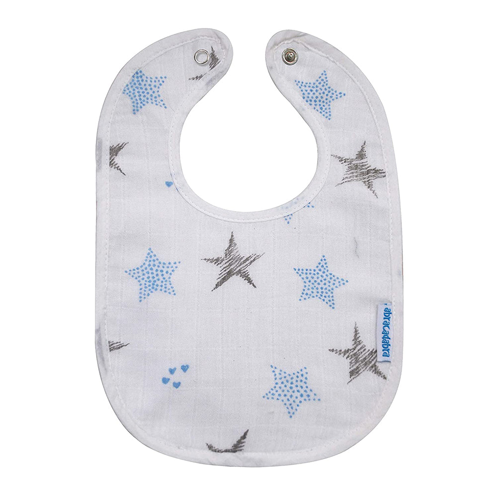Abracadabra Muslin Bibs - Rockstar