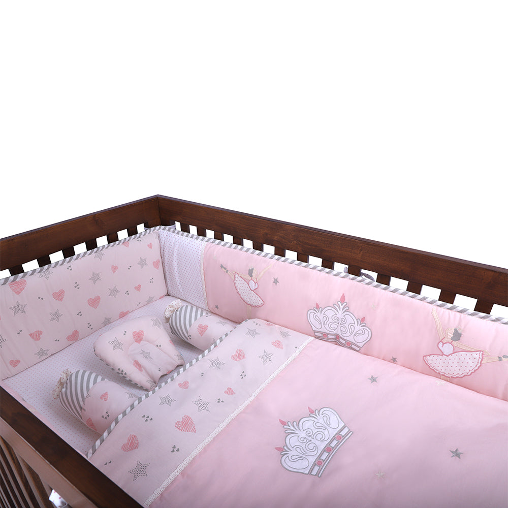 Abracadabra 6 Piece Cot Bedding Set - Ballerina