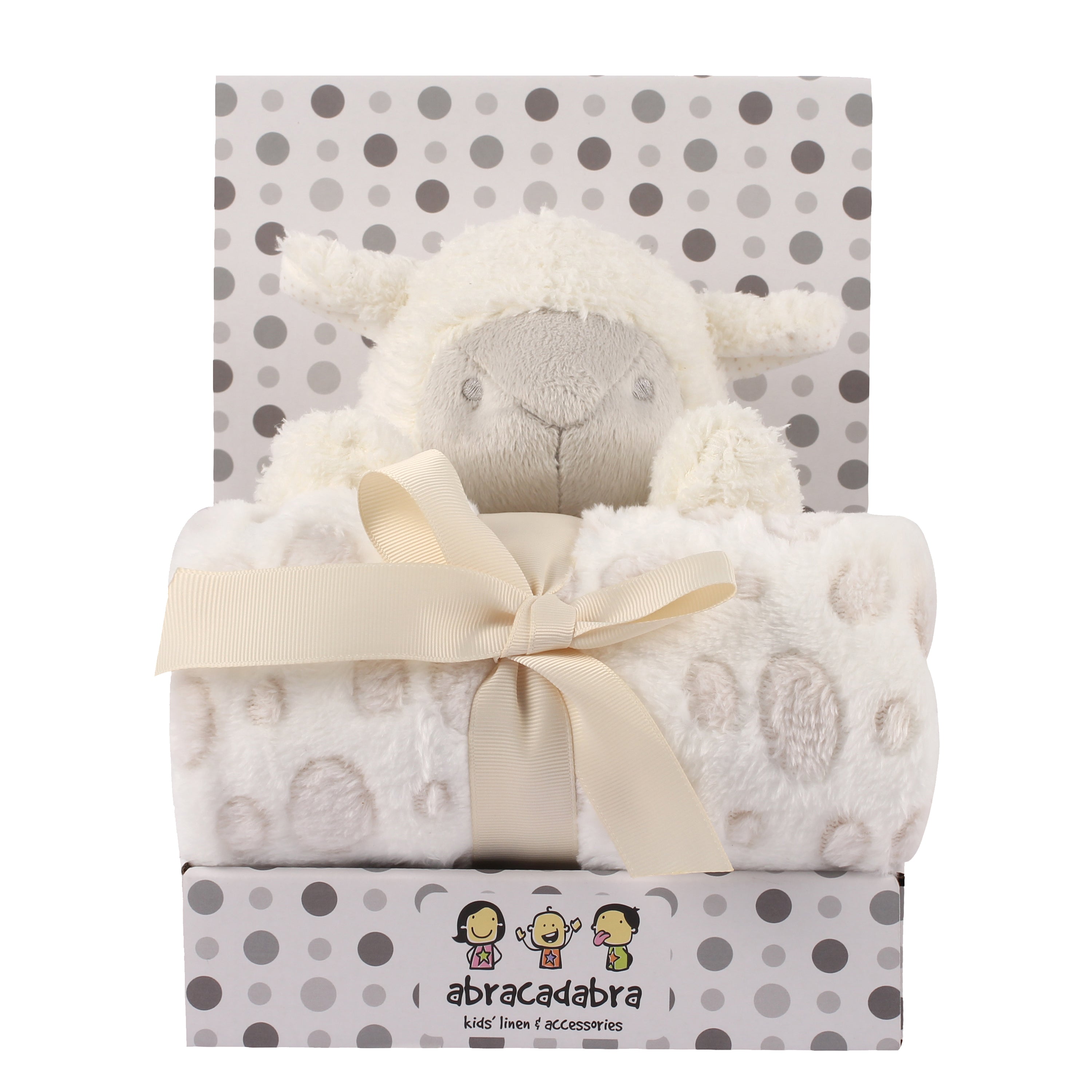 Abracadabra Toy With Blanket - Sheep