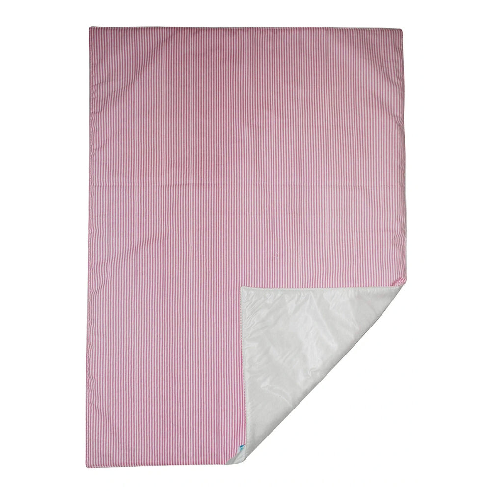 Abracadabra Changing Mat - Pink Pin Stripe