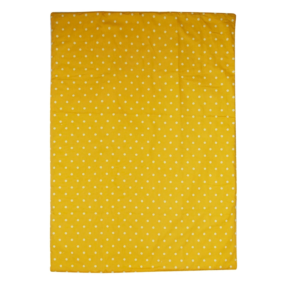 Abracadabra Changing Mat - Yellow Polka