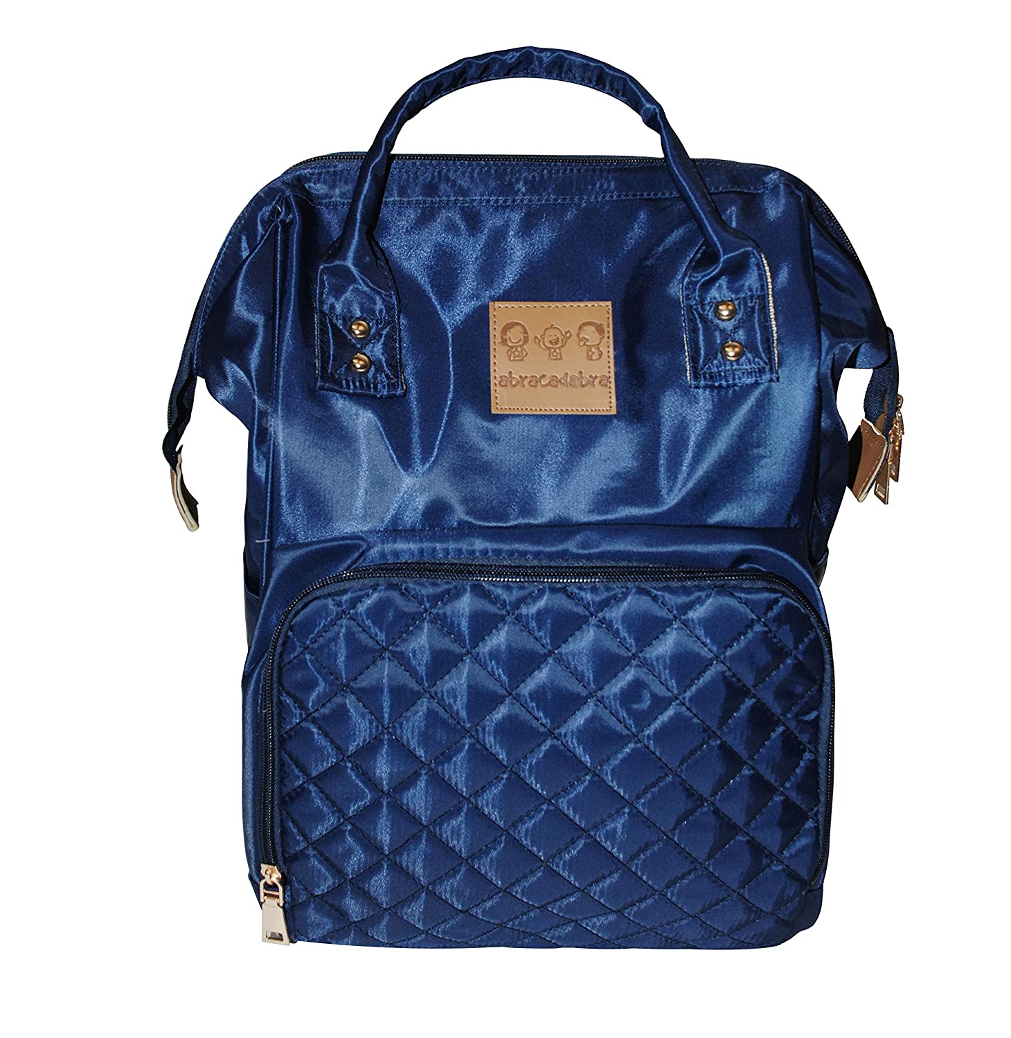 Abracadabra Quilted Diaper Bag - Blue