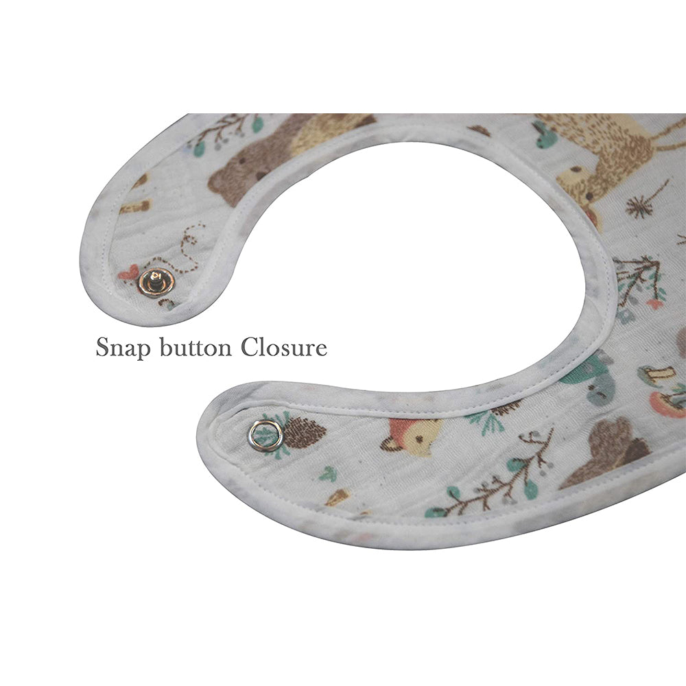 Abracadabra Muslin Bibs - Bambi & Friends