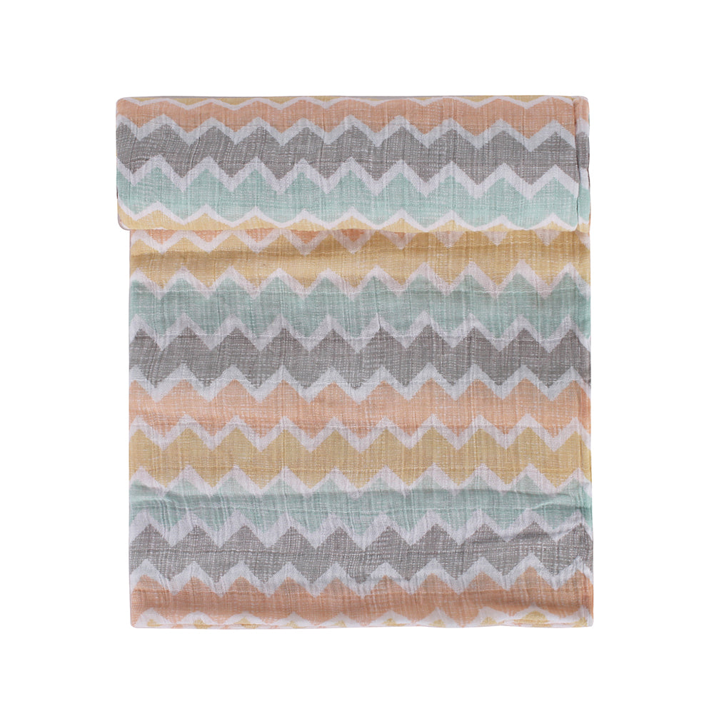 Abracadabra Cotton Muslin Swaddle for Newborns Pack of 3 (Sleepy Friends) - Pastel Multicolor