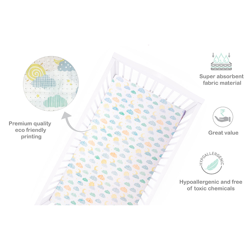 Abracadabra Flat Sheet (Set of 2) - Lost in Clouds