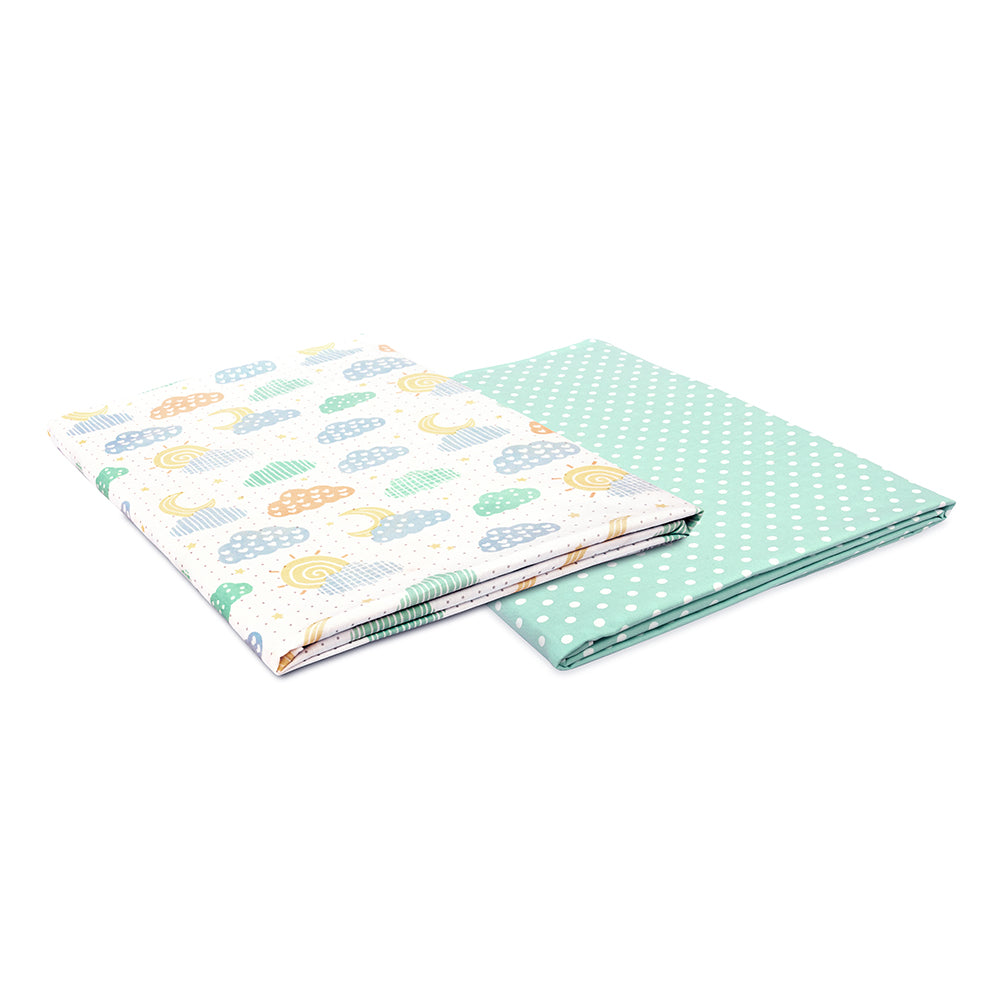 Abracadabra Flat Sheet (Set of 2) - Lost in Clouds