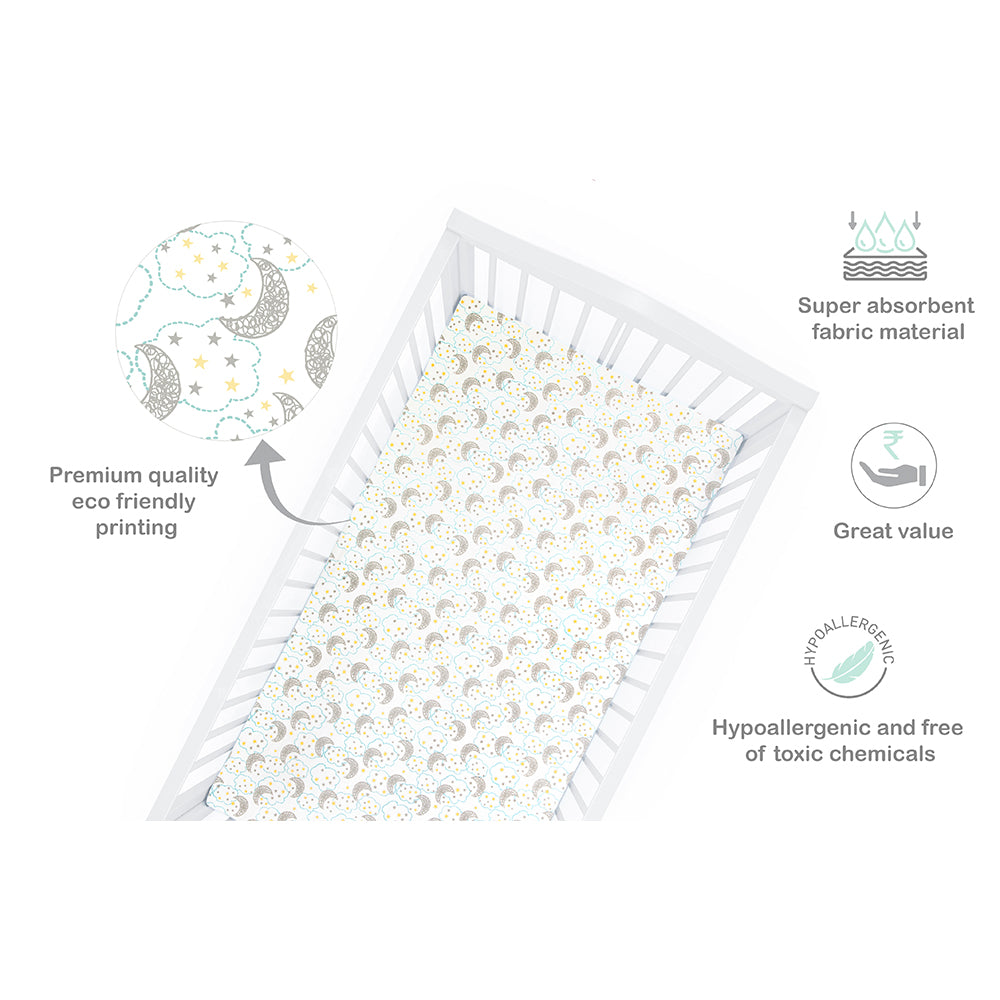 Abracadabra Flat Sheet (Set of 2) - Starry Night