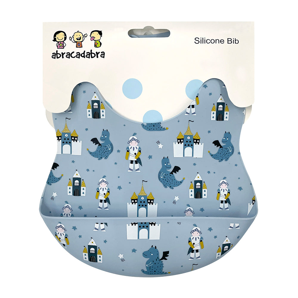 Abracadabra Silicone Bib - Magical Castle