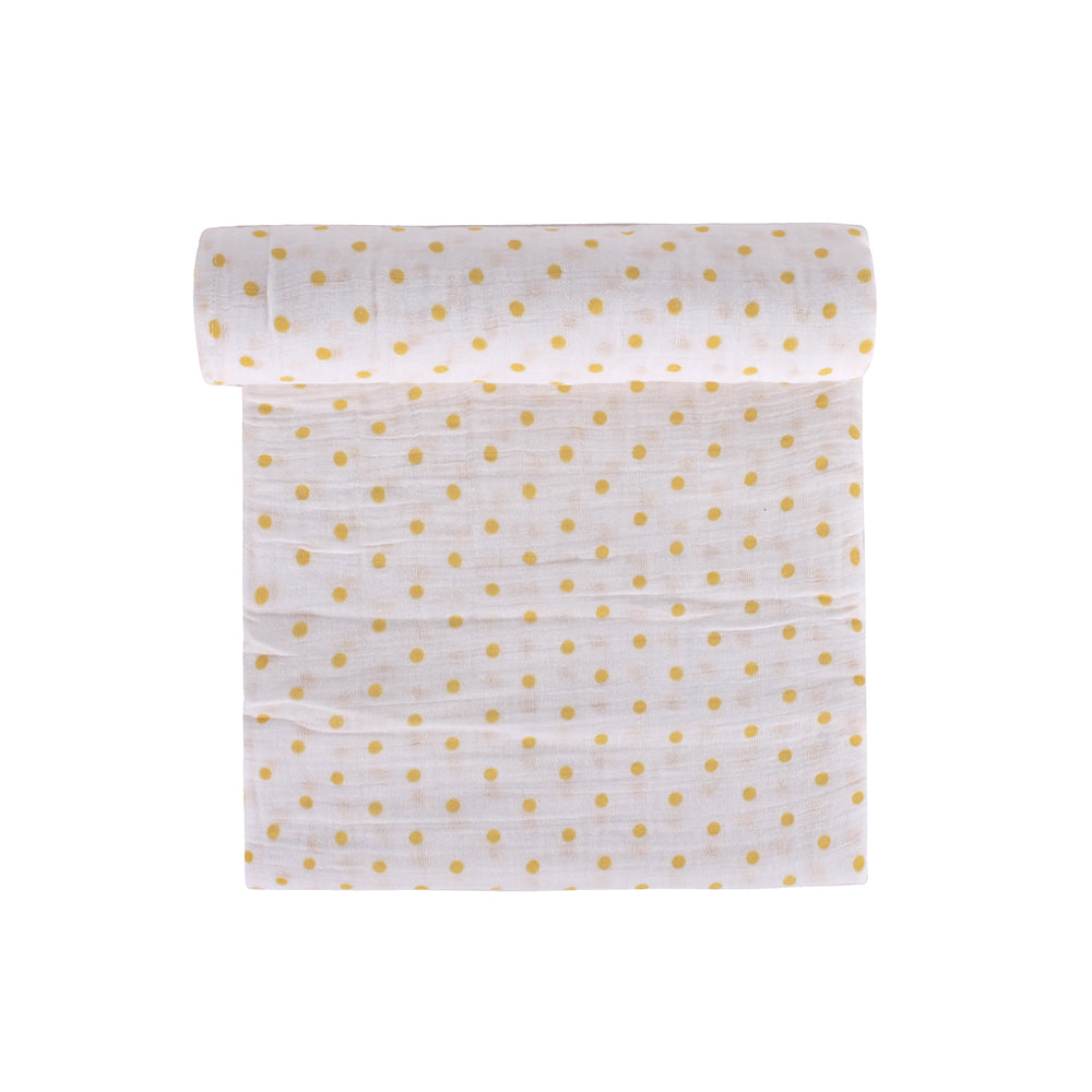 Abracadabra Cotton Muslin Swaddle For Newborns Pack of 3 (Lost in Clouds) - Sea Green