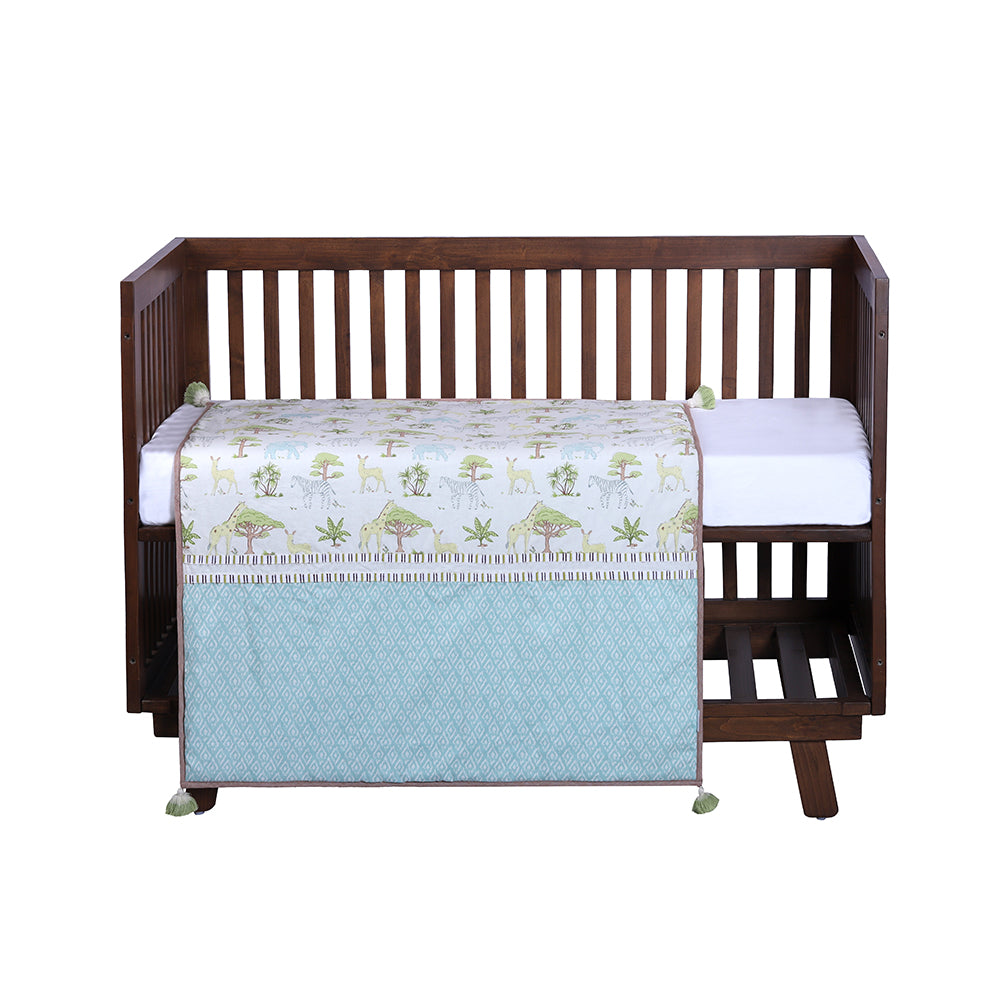 Abracadabra 6 Piece Cot Bedding Set - Savanna