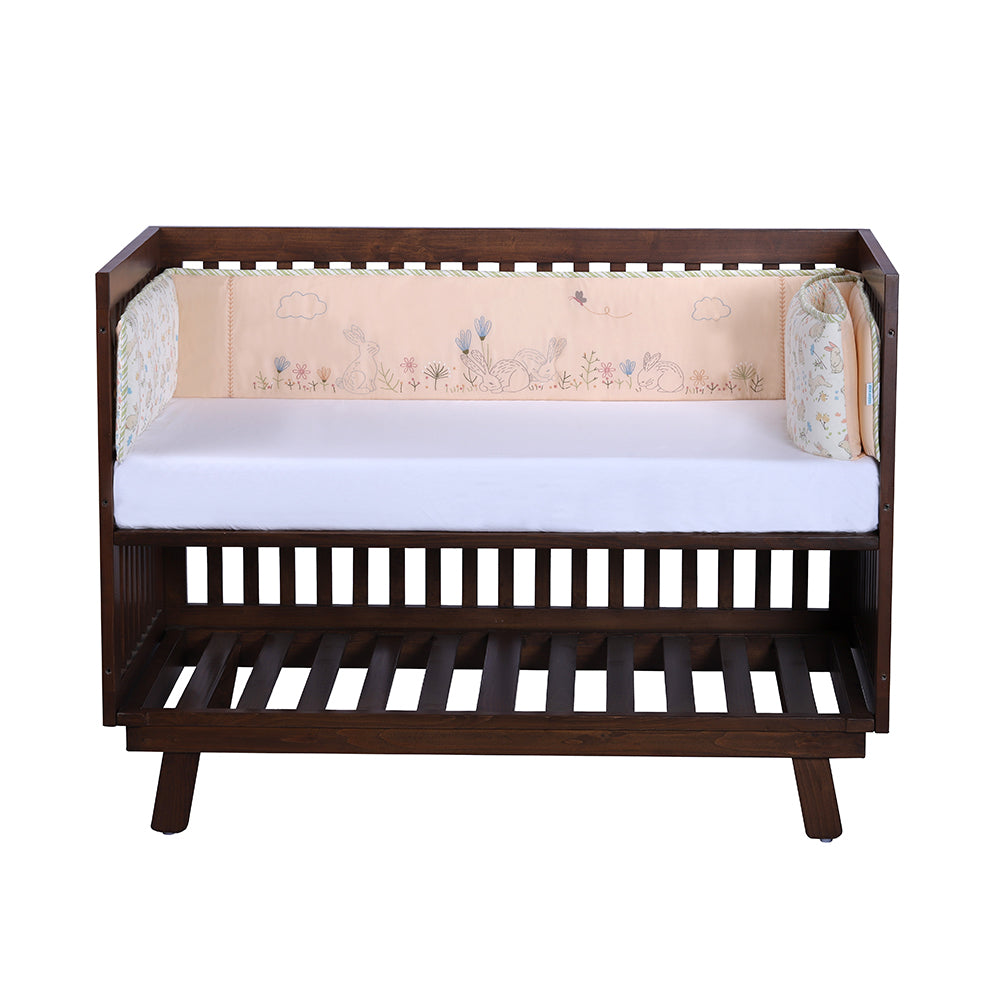 Abracadabra 6 Piece Cot Bedding Set - Bunny Garden