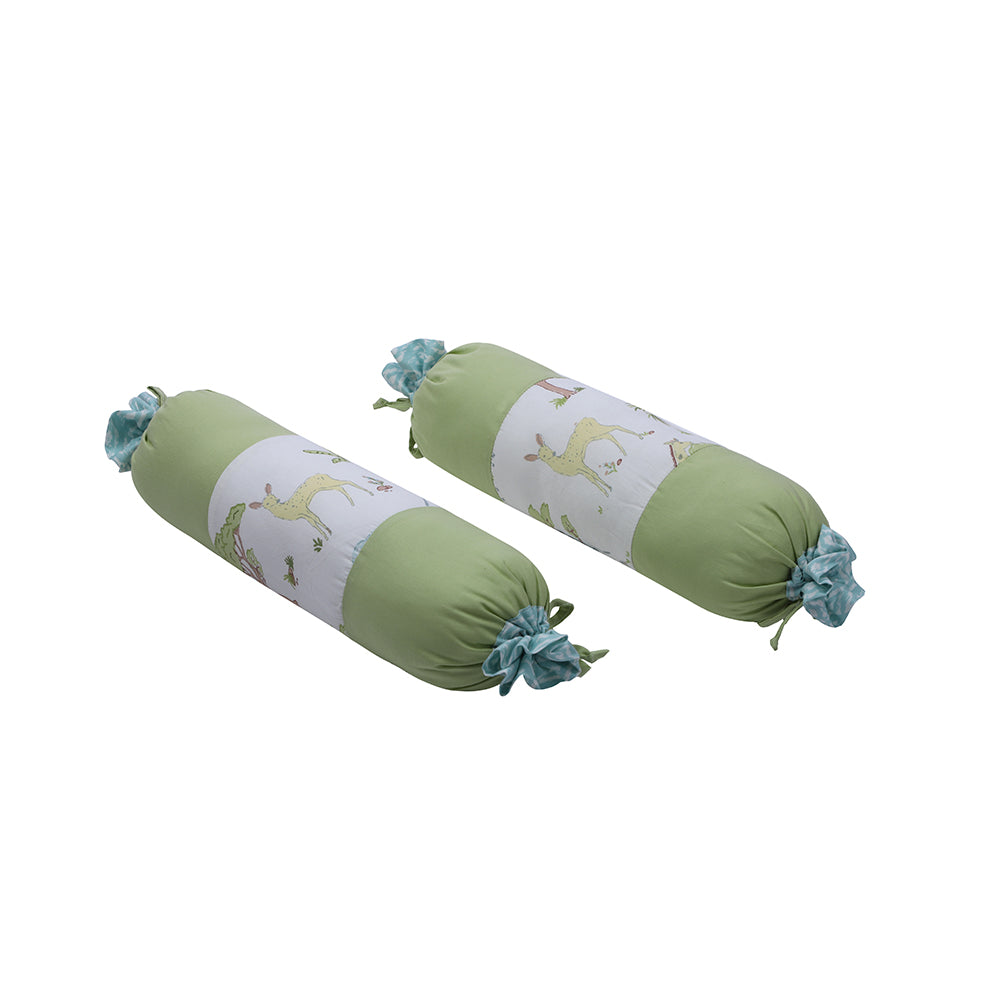 Abracadabra Cotton Bedding/Gadda Set Savanna Theme - Green